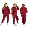 Ladies Cotton Fleece Tracksuit 